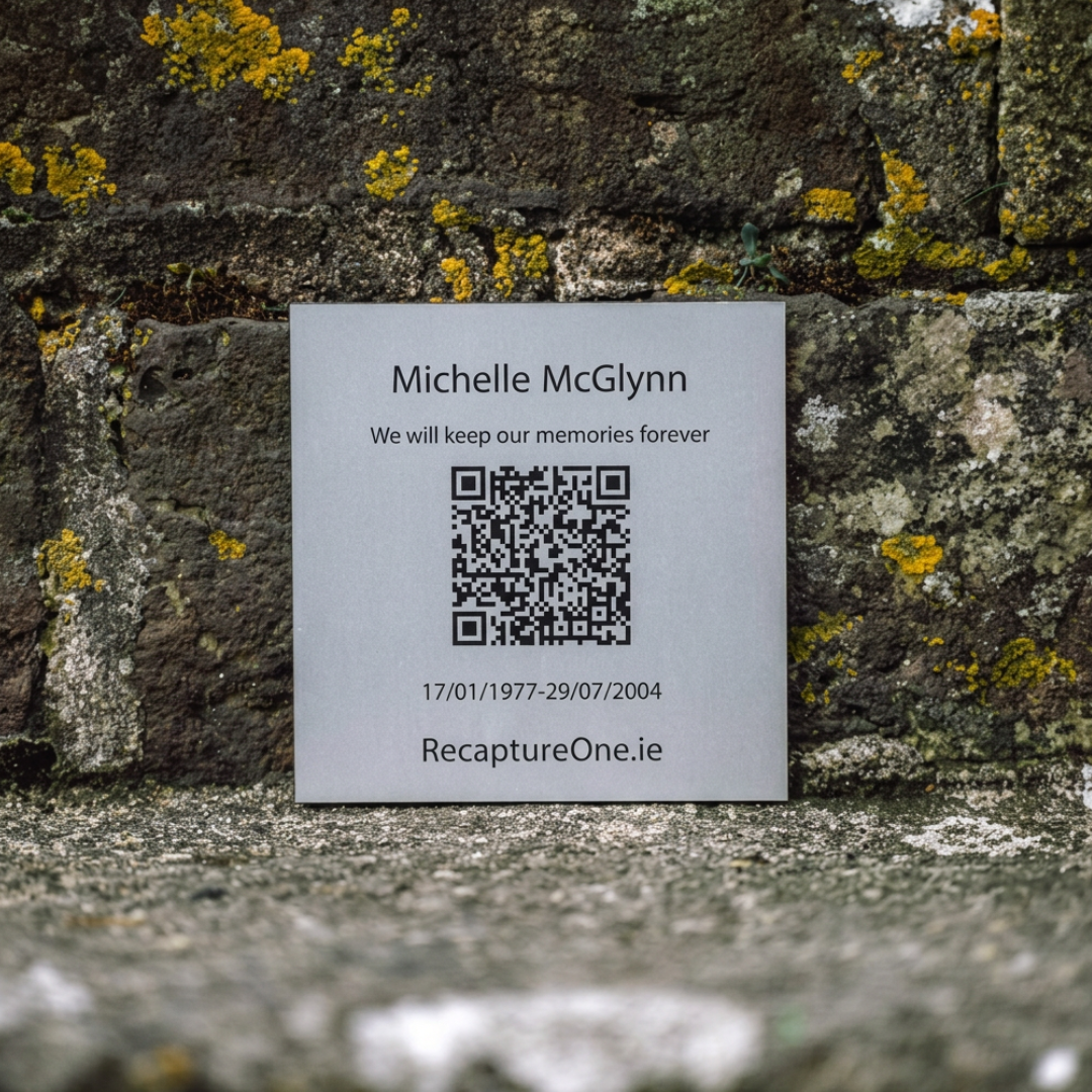 RecaptureOne Story plaque